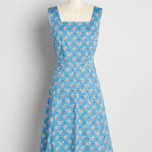 ModCloth [Circus] “Continues to Blossom” Dress – Size UK 18 (USA size 14)